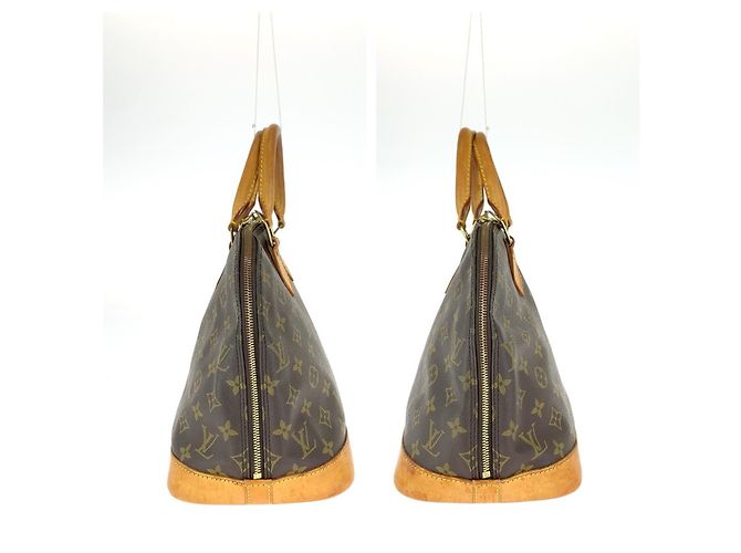 Sac à main Louis Vuitton Monogram Alma - vue 8
