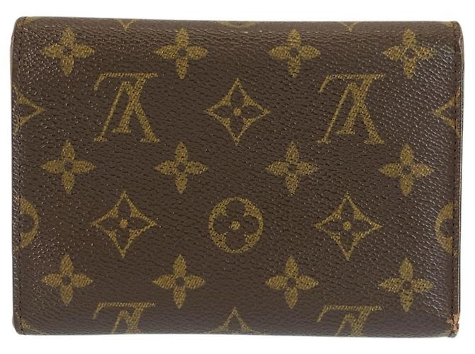 Louis Vuitton Monogram Portefeuille Tresor Etui Papier Tri-fold Wallet - vista 2