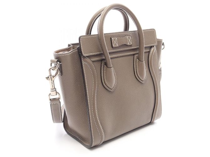Céline Bolsa de mão Celine Luggage Nano Shopper - vista 2