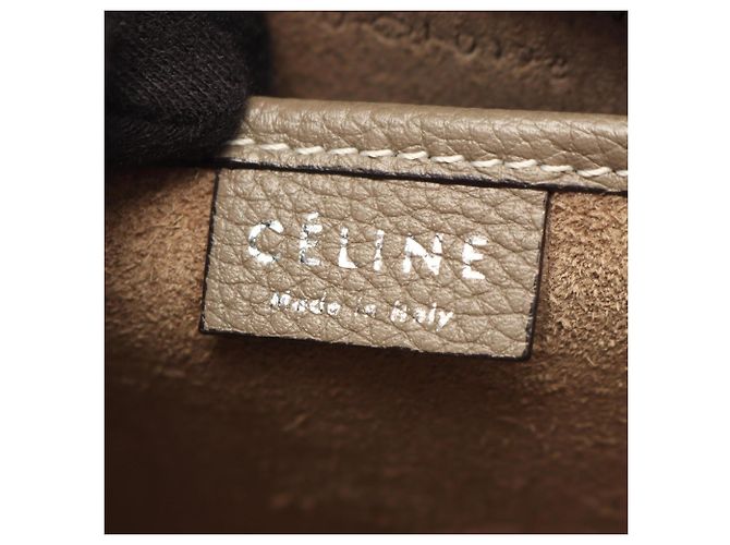 Céline Bolsa de mão Celine Luggage Nano Shopper - vista 4