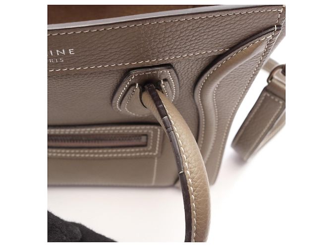 Céline Bolsa de mão Celine Luggage Nano Shopper - vista 7