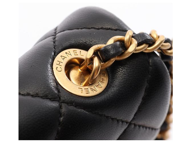 Borsa a tracolla Chanel Matelassé con perle finte - vista 12