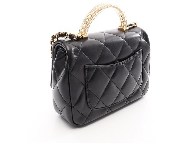 Chanel Matelassé Schultertasche mit oberem Griff - Ansicht 2