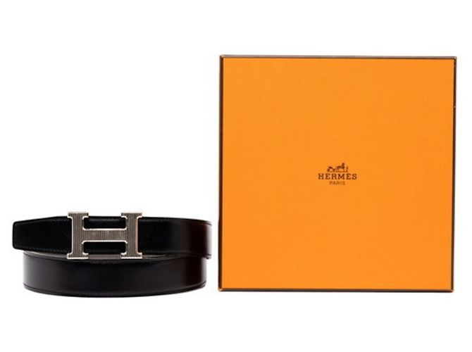 Hermès Cintura reversibile Hermes H-Storie Constance - vista 7