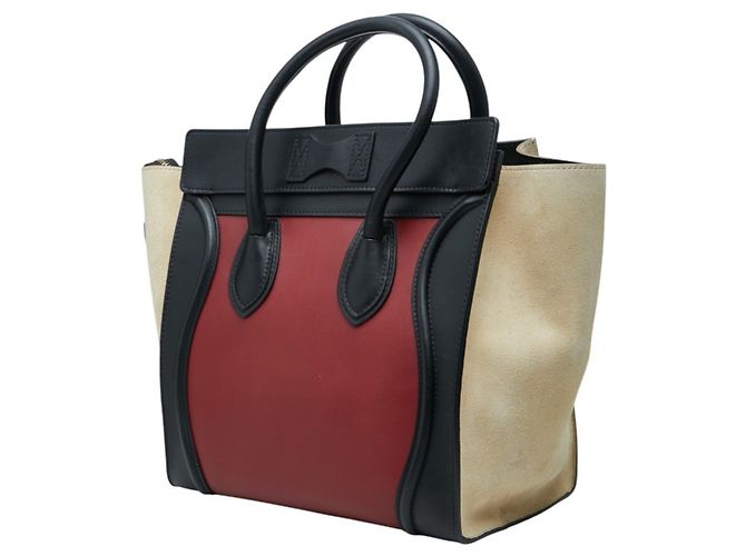 Céline Bolso de mano Celine Luggage Mini Shopper Tote Bag - vista 2