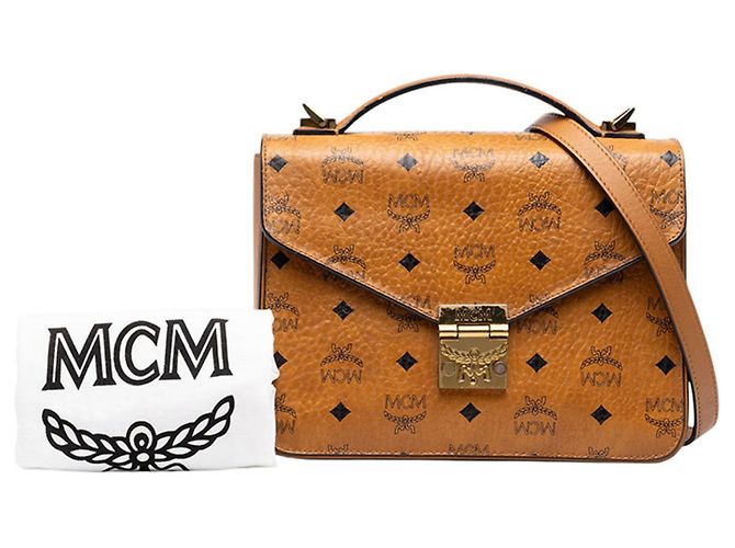 MCM Logogram Visetos Patricia Schultertasche - Ansicht 7