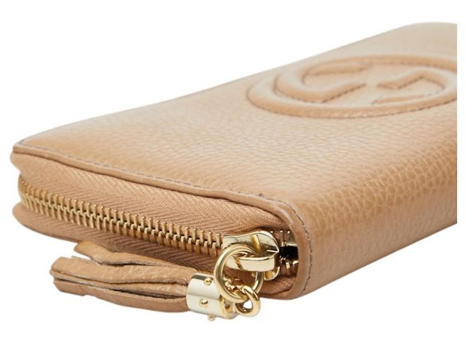 Carteira Longa com Fecho Gucci Interlocking G Soho Round - vista 5