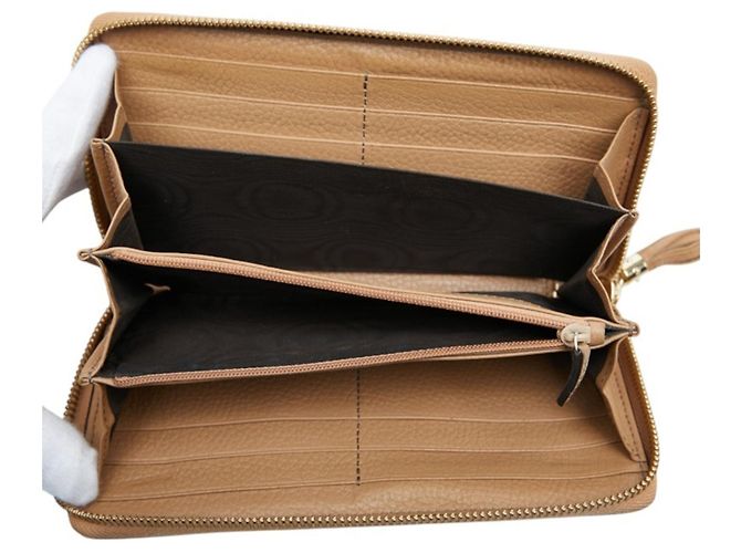 Carteira Longa com Fecho Gucci Interlocking G Soho Round - vista 7