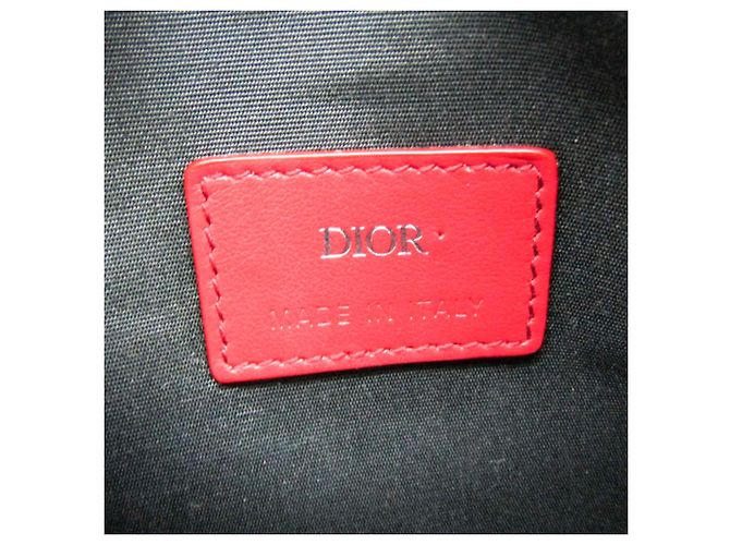 Borsa Messenger Christian Dior World Tour Zip Oblique Galaxy Leather - vista 4