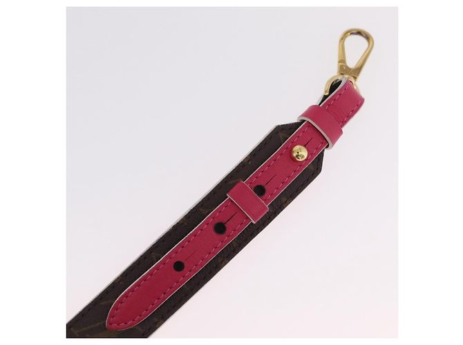 Tracolla Louis Vuitton Bandouliere XL in tela Monogram e pelle - vista 7