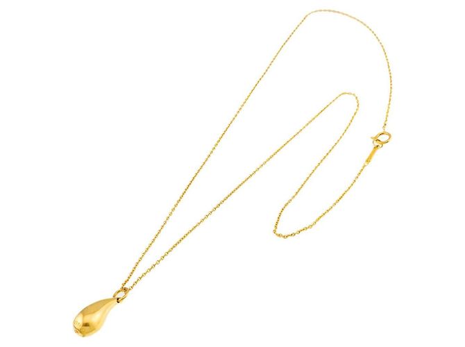 Autre Marque Collana Teardrop di Tiffany & Co. in oro giallo 18K - vista 2