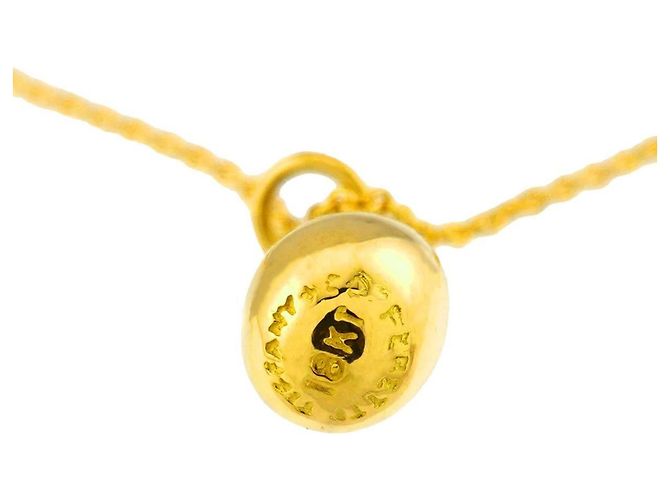 Autre Marque Collana Teardrop di Tiffany & Co. in oro giallo 18K - vista 4