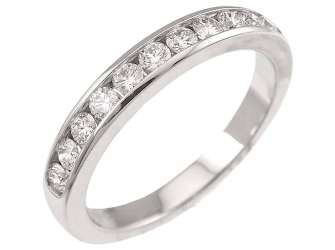 Autre Marque Anillo alianza medio círculo Tiffany & Co. en platino - vista 6