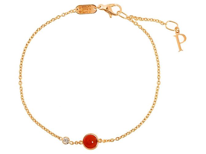 Pulsera de Dijes Piaget Possession Cornalina y Diamantes - vista 2