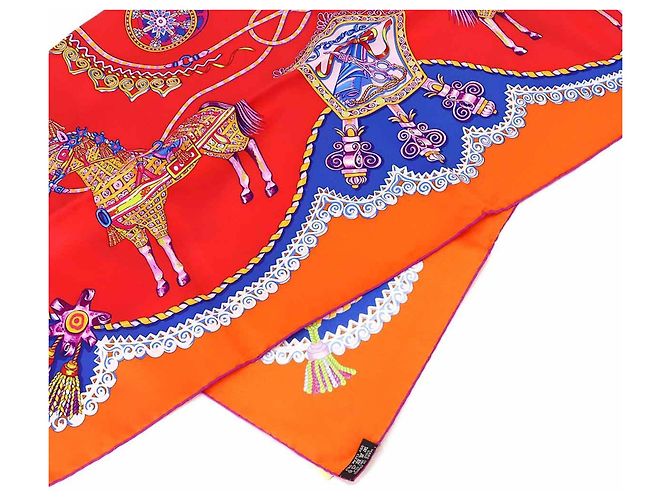 Hermès Hermes Carre 90 Large Scarf - Paperoles Design - Ansicht 6