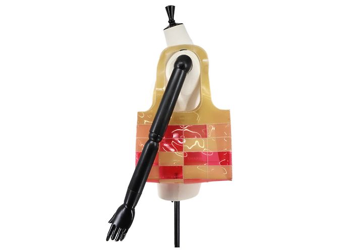 Sac à main cabas Chanel Chocolate Bar - vue 9