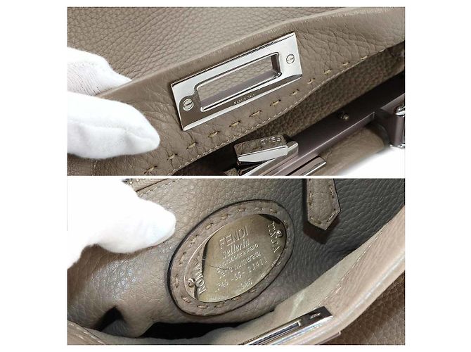 Fendi Selleria Peekaboo Handtasche - Ansicht 8