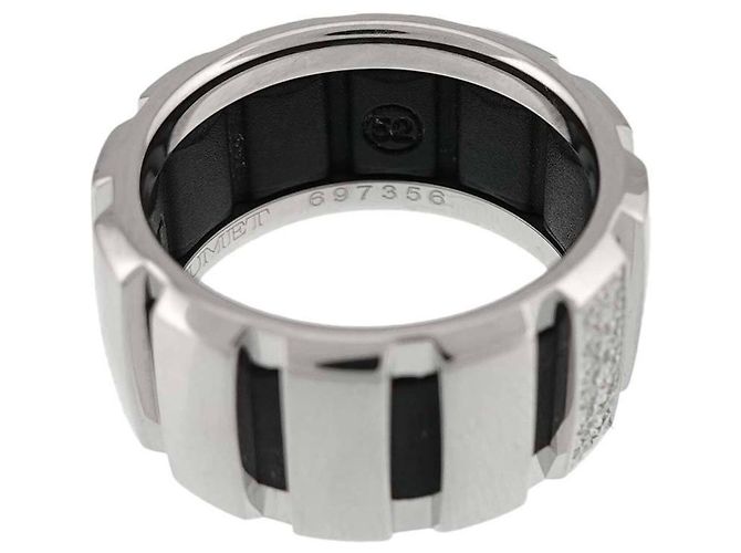 Anel Aliança Chaumet Class One em Ouro Branco - vista 5