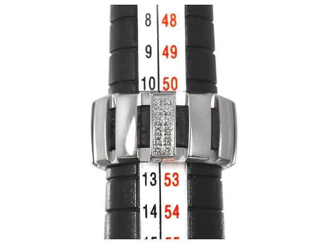 Anel Aliança Chaumet Class One em Ouro Branco - vista 9