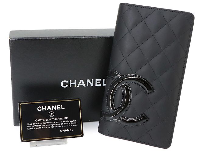 Carteira longa bi-fold Chanel Cambon Line - vista 2
