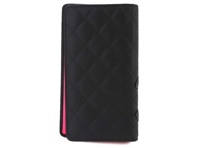 Carteira longa bi-fold Chanel Cambon Line - vista 3