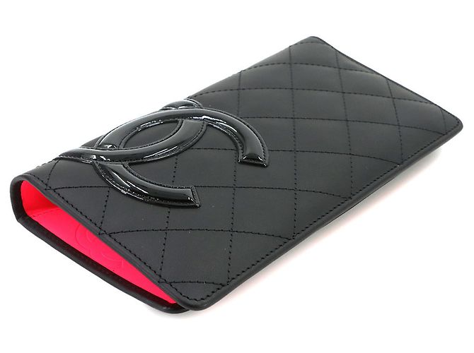 Carteira longa bi-fold Chanel Cambon Line - vista 4