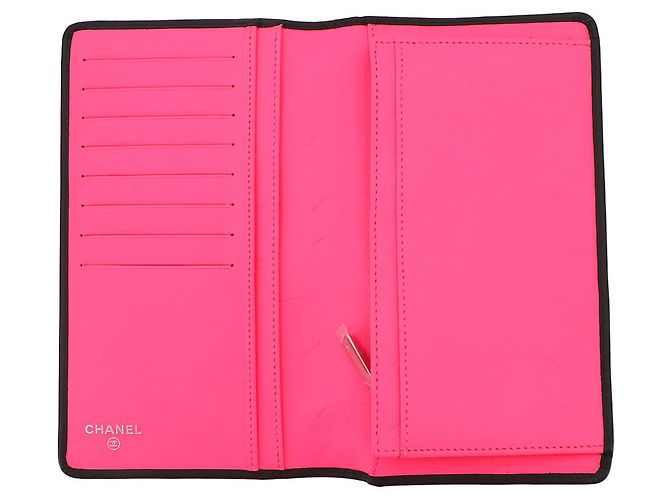 Carteira longa bi-fold Chanel Cambon Line - vista 6