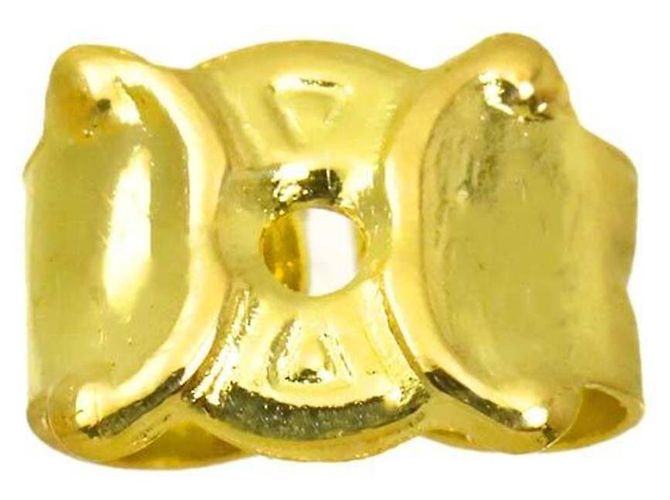 Céline Celine CELINE Circle Earrings with Diamonds - view 6