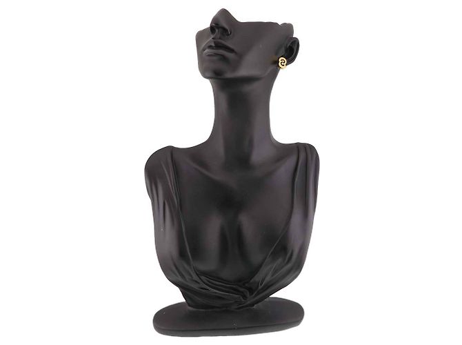 Céline Celine CELINE Circle Earrings with Diamonds - view 8