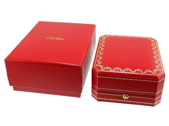 Gemelli Cartier Santos in argento e oro giallo - vista 9