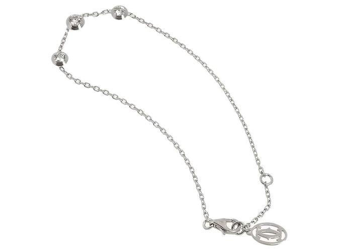Bracciale Cartier d'Amour con ciondolo in diamante - vista 3