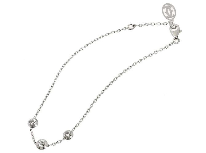 Bracciale Cartier d'Amour con ciondolo in diamante - vista 4