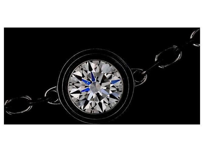 Bracciale Cartier d'Amour con ciondolo in diamante - vista 7