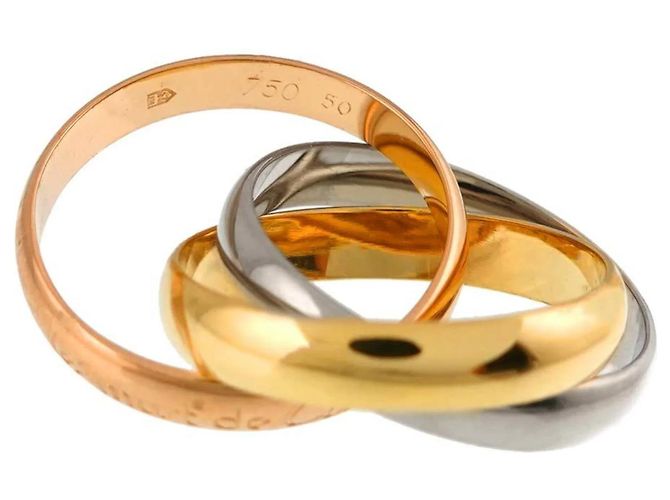 Anillo Cartier Trinity Medium MM - vista 3