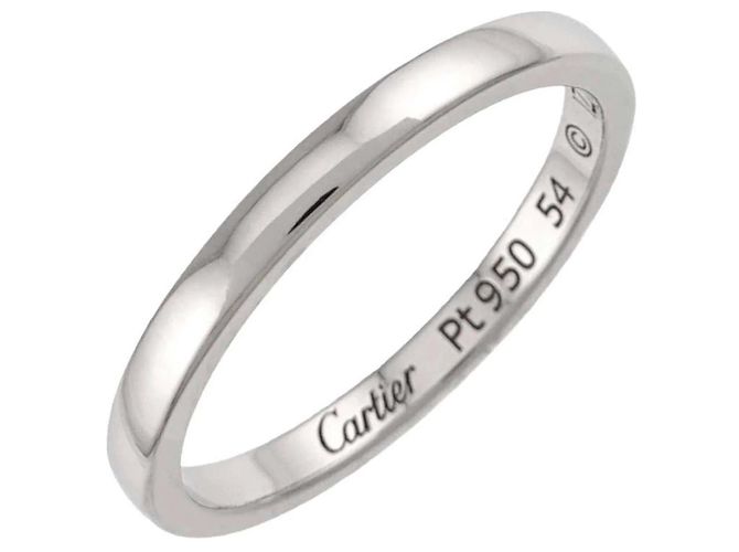 Anello Cartier Ballerine in platino - vista 2