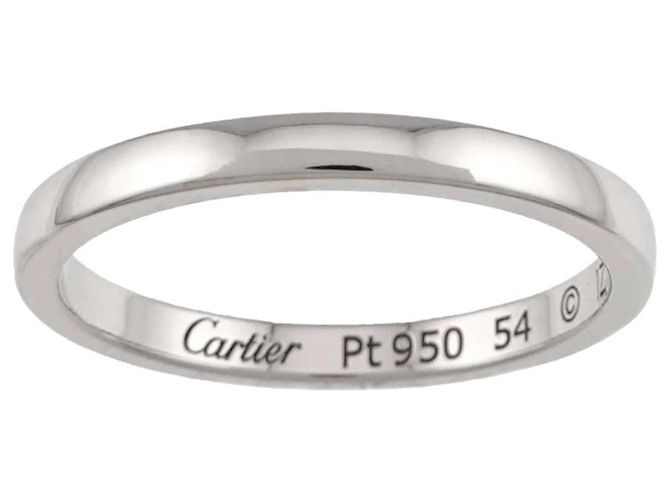 Anello Cartier Ballerine in platino - vista 3