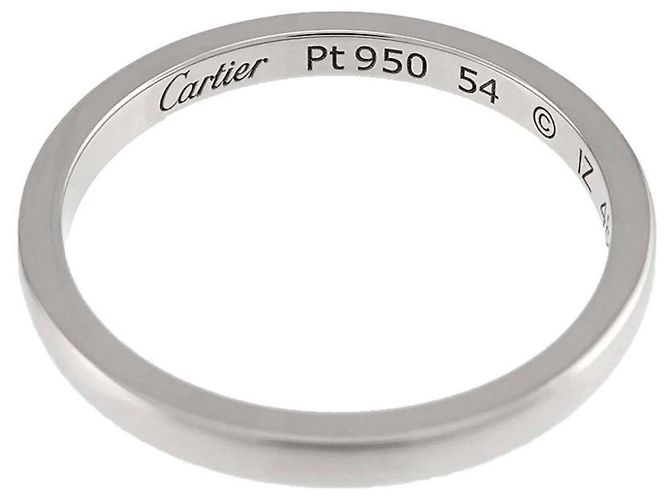 Anello Cartier Ballerine in platino - vista 4