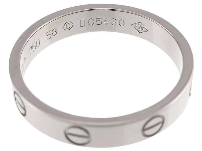 Cartier Mini Love Ring in 18K Weißgold - Ansicht 5