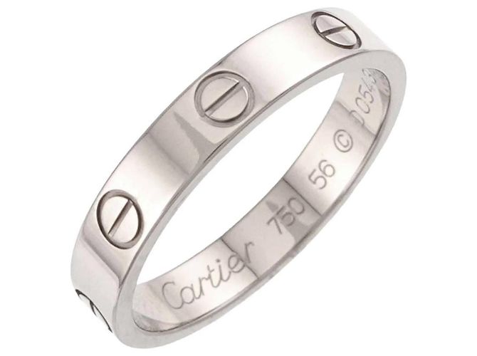 Cartier Mini Love Ring in 18K Weißgold - Ansicht 6