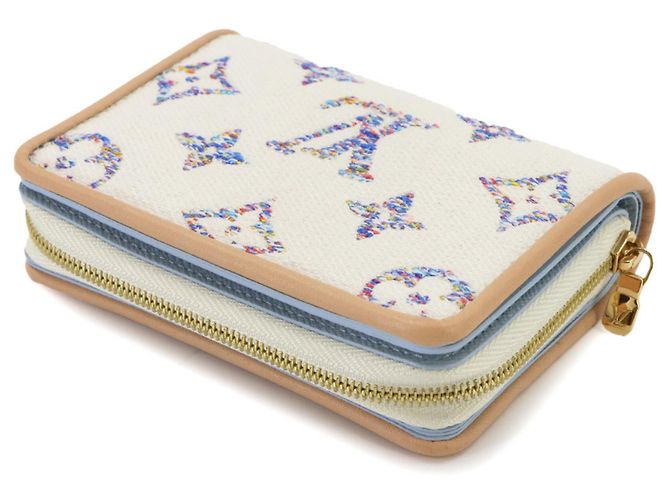 Louis Vuitton Monogram Jacquard Portefeuille Lou Bi-fold Wallet - vista 5