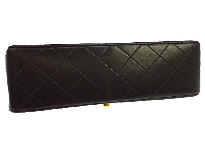 Chanel Classic Timeless Double Flap Quilted Lambskin Small - vista 3