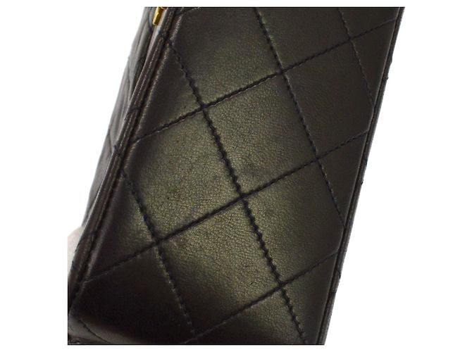 Chanel Classic Timeless Double Flap Quilted Lambskin Small - vista 5