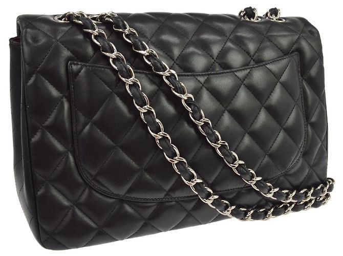 Chanel Classic Single Flap Quilted Lambskin Maxi - vue 2