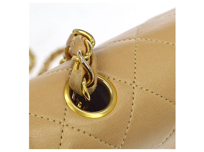 Chanel Vintage Square Classic Single Flap Quilted Lambskin Mini - vue 7