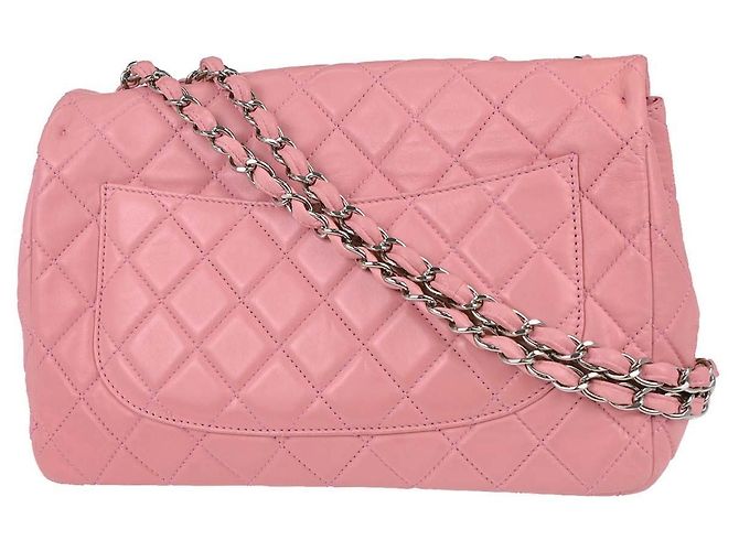 Chanel Classic Single Flap Quilted Lambskin Jumbo - Ansicht 2