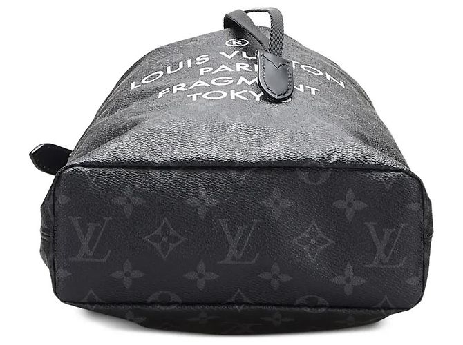 Louis Vuitton x Fragment Design Tokyo Monogram Eclipse Drawstring Bag - view 3