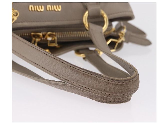 Miu Miu Madras Leather Medium - vue 6