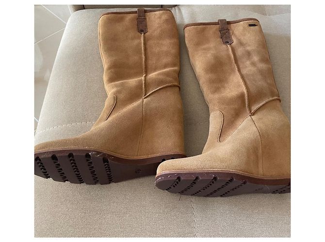 Ugg Botas de cuña de ante - vista 2