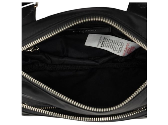 Borsa a tracolla Burberry da uomo nera - vista 4