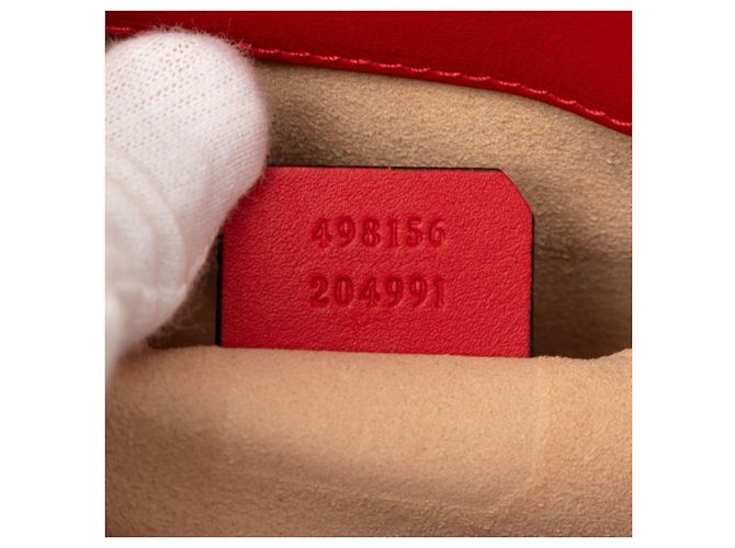 Padlock Borsa Gucci GG Supreme con lucchetto e motivo mela - vista 6